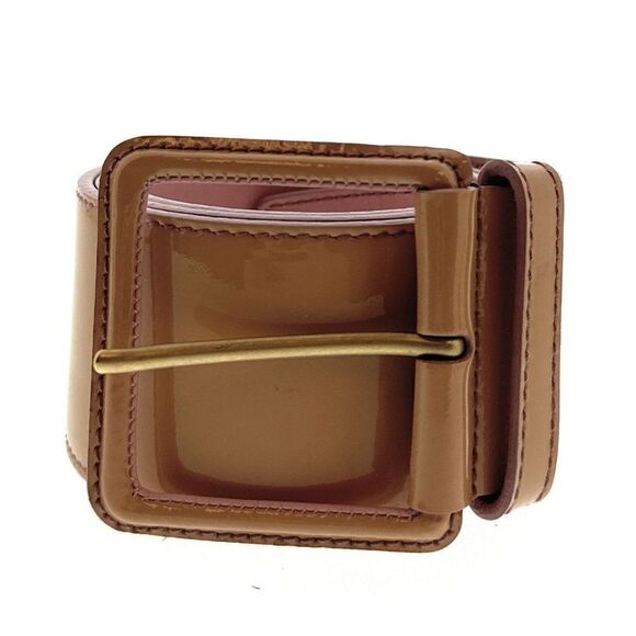 Damaged/Store Return Miu Miu Baby Pink Leather Belt One Size - Picture 5 of 9